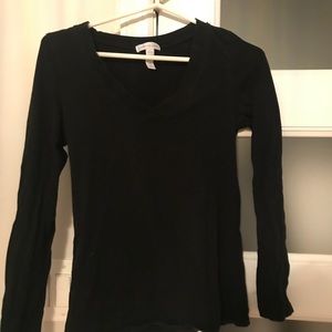 long sleeve vneck